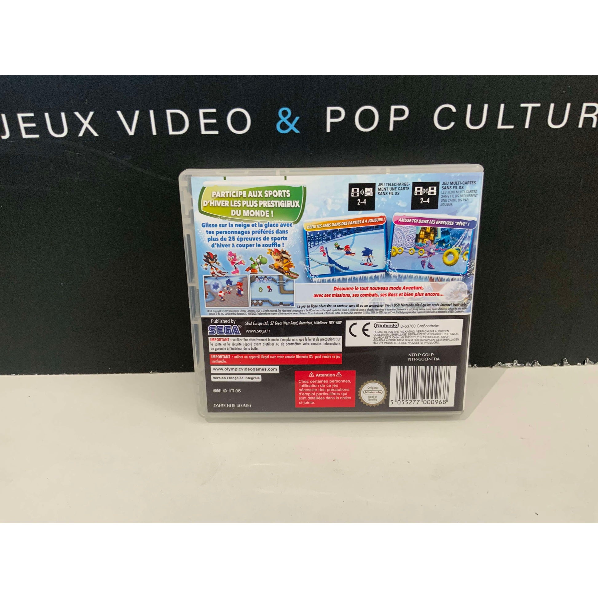 Mario & Sonic Aux Jeux Olympiques D'Hiver DSN TBE complet