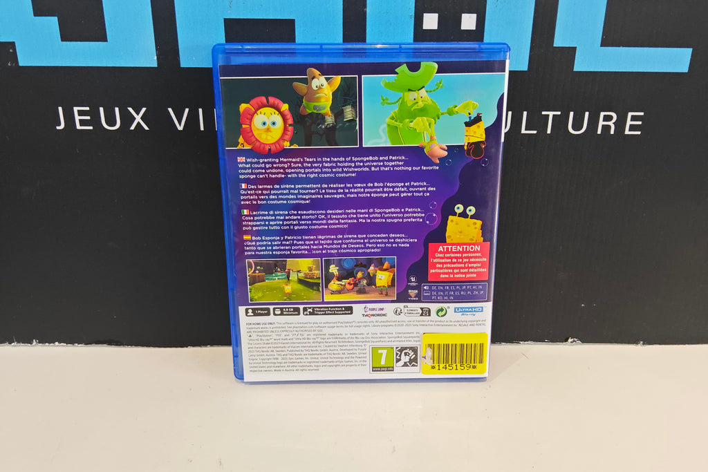 Bob l'éponge : The Cosmic Shake - PS5