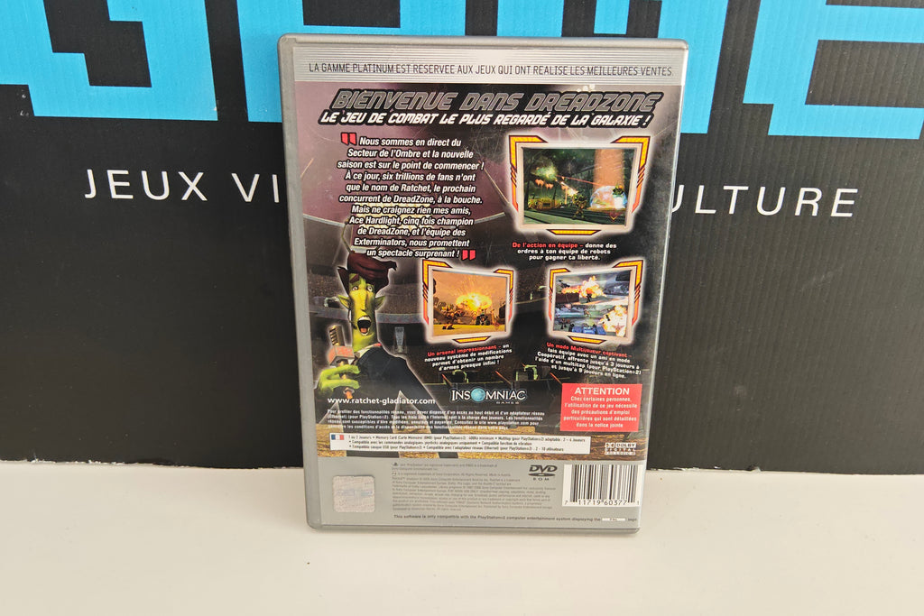 Ratchet : Gladiator Platinum  – PS2