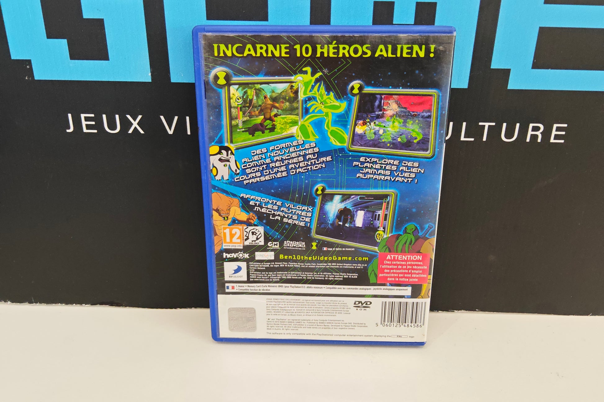 Ben 10 : Alien Force : Vilgax Attacks – PS2