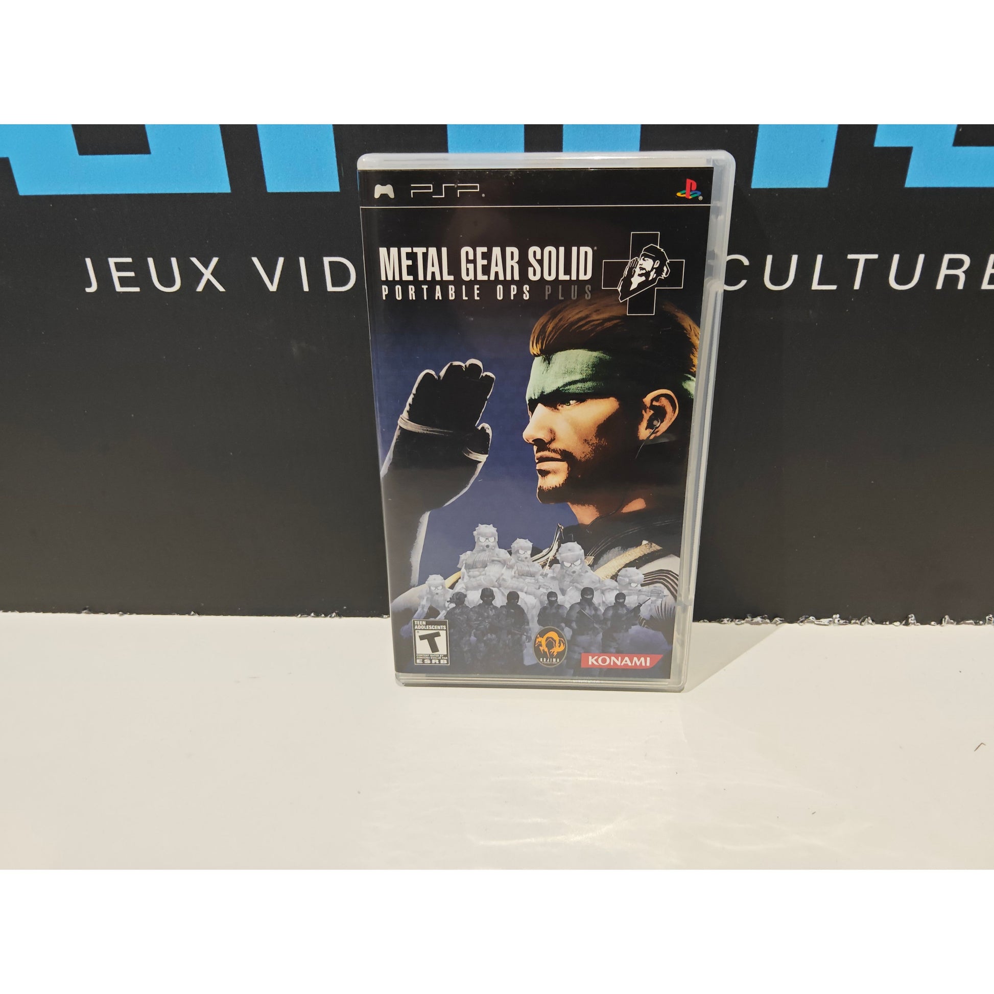 Metal Gear Solid Portable Ops Plust import US – PSP