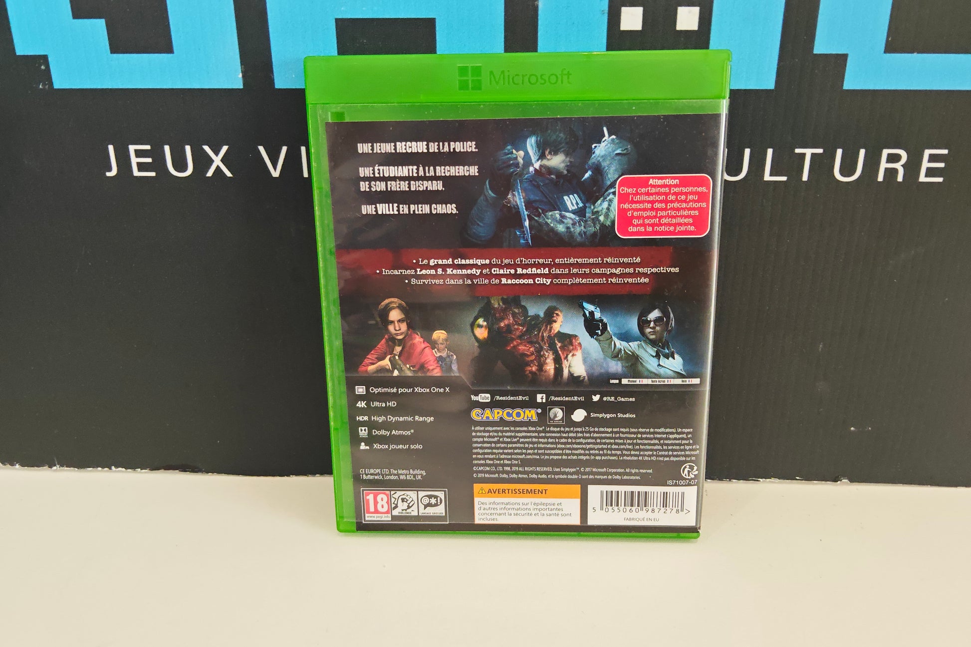 Resident Evil 2 (2019) – XBOX ONE