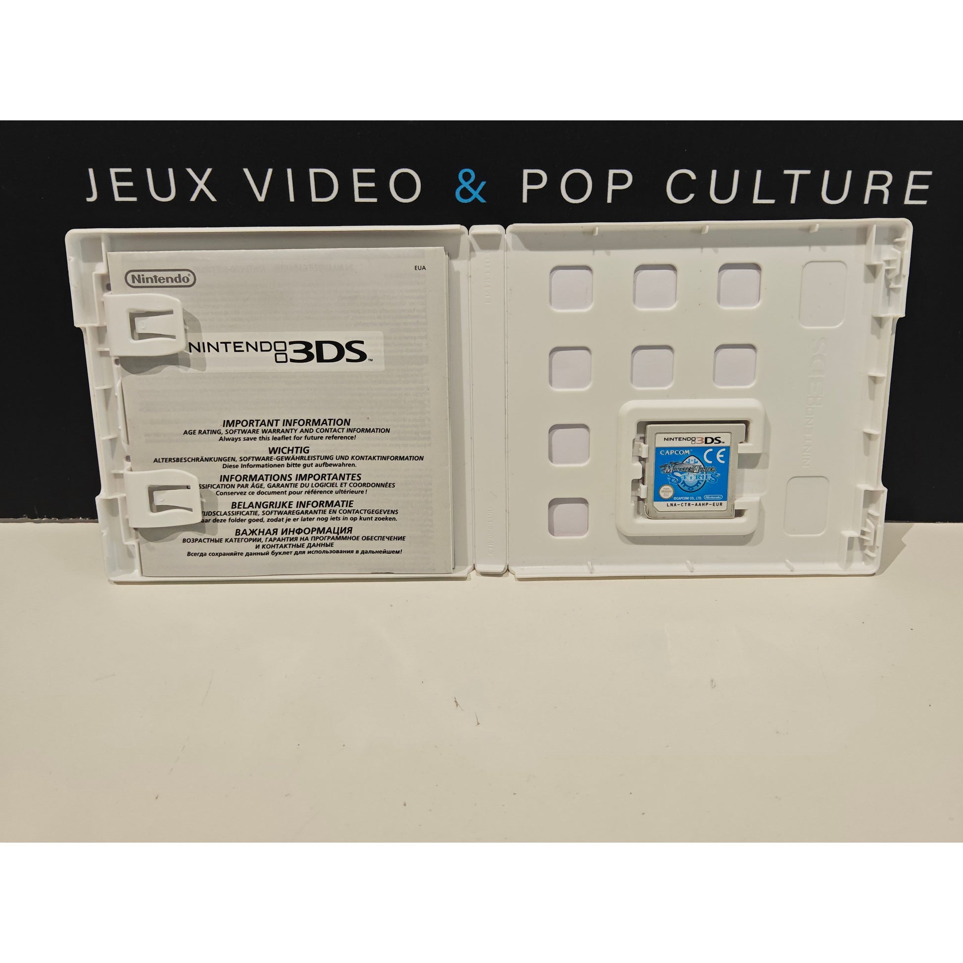 Monster Hunter Stories- 3DS