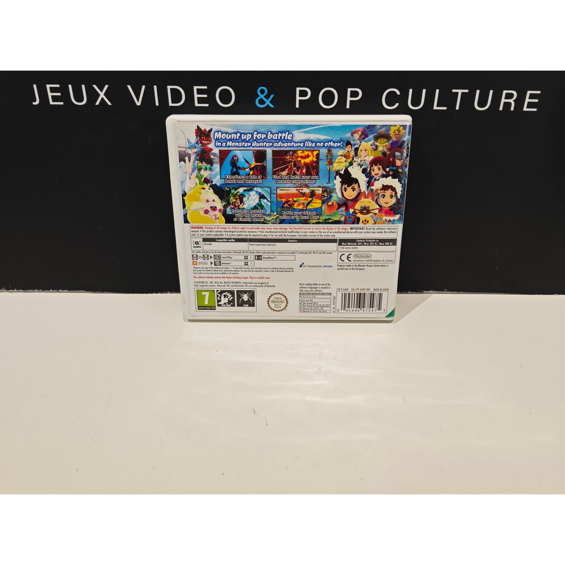 Monster Hunter Stories- 3DS