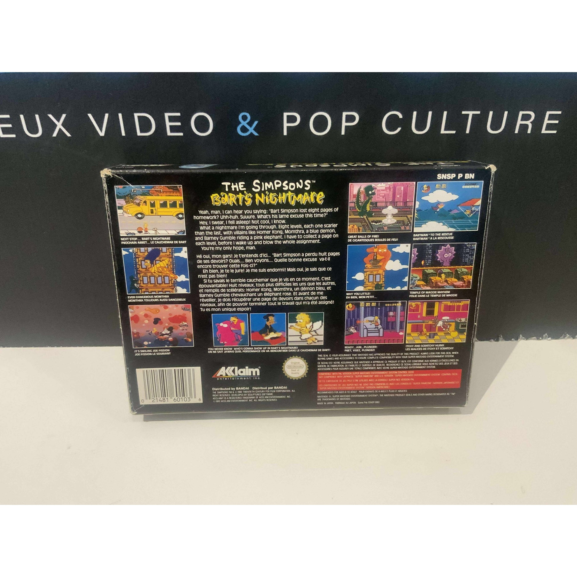 The Simpsons: Bart's Nightmare – SNES