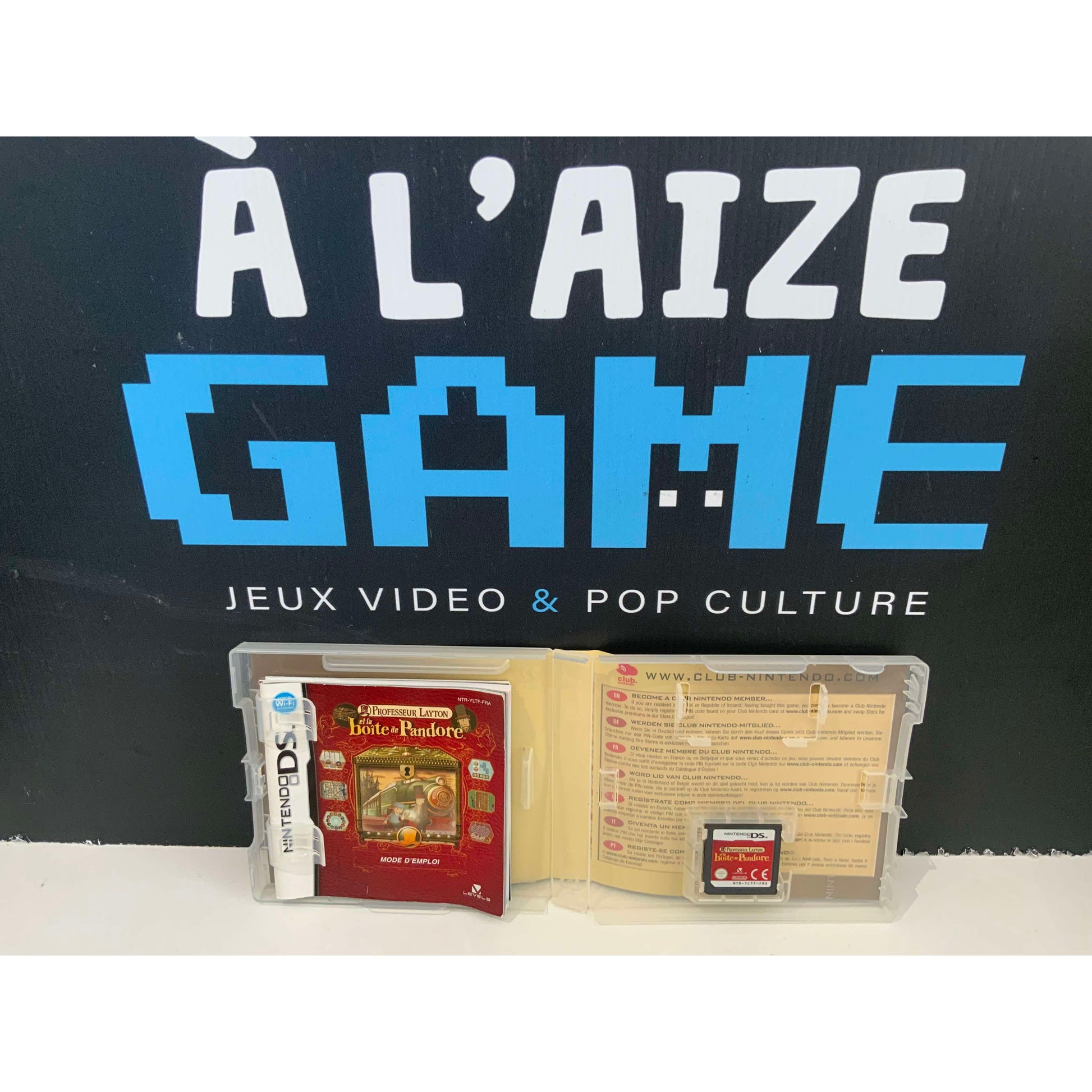 Professeur Layton Et La Boîte De Pandore DSN TBE complet
