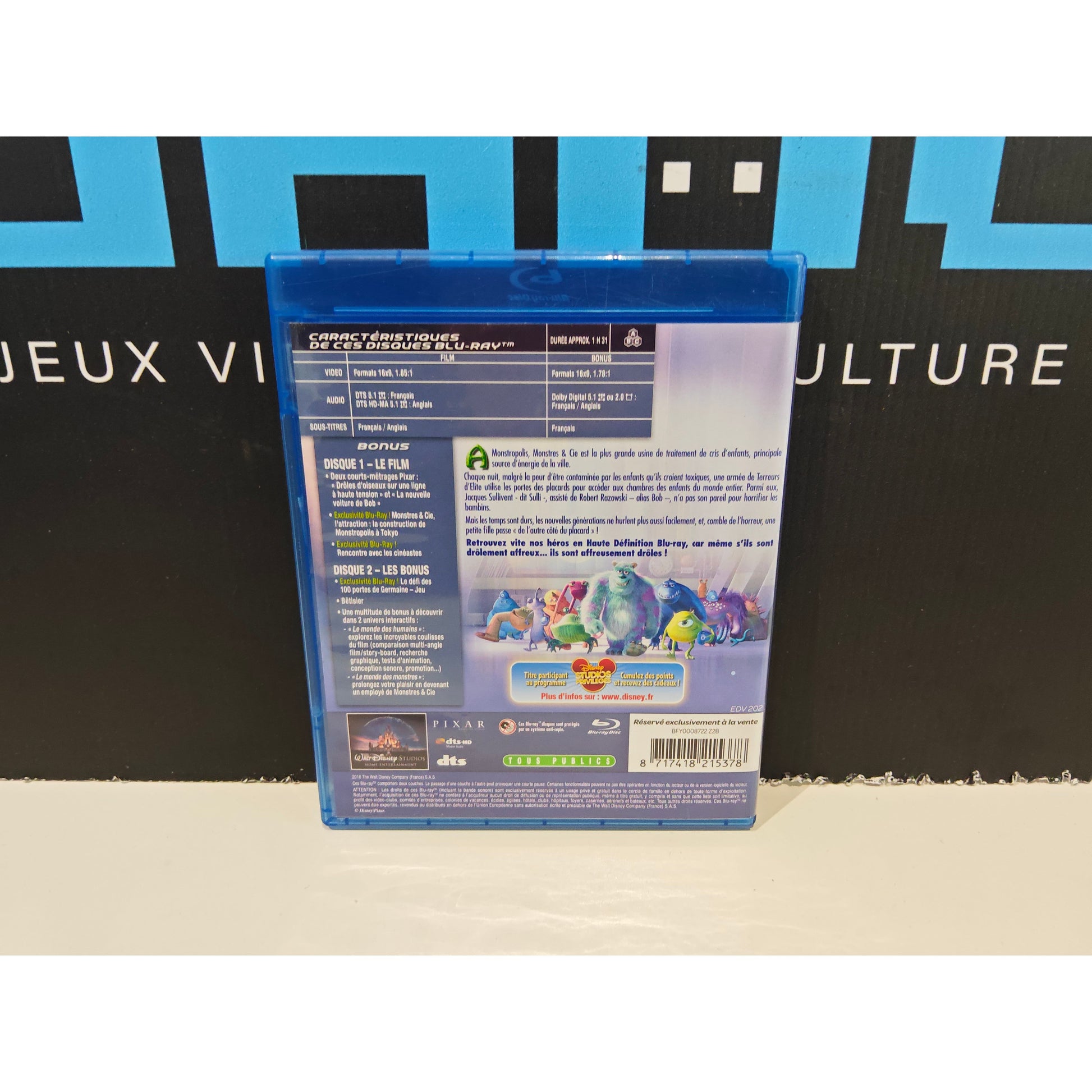 Monstres & Cie - Blu Ray