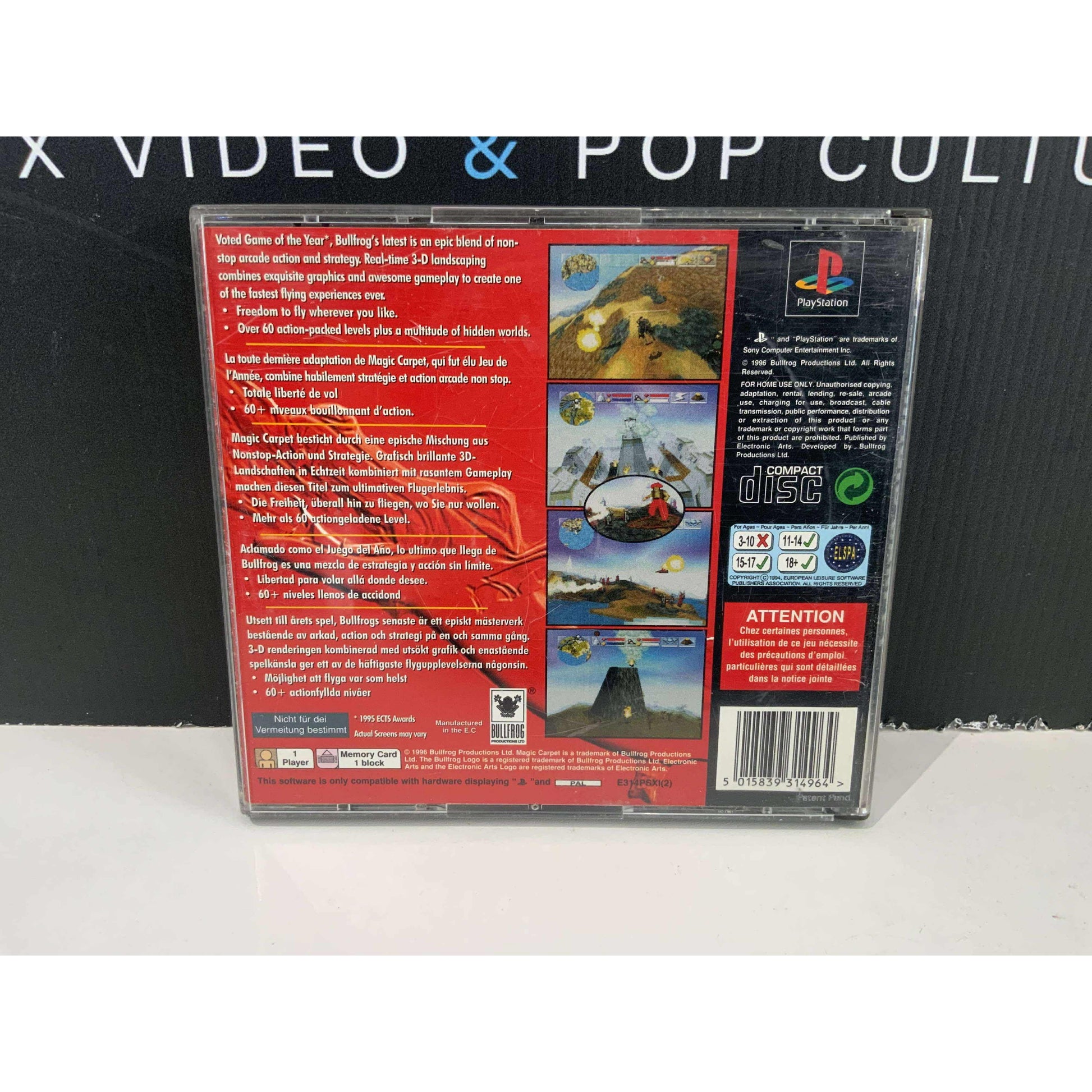 Magic Carpet – PS1 Complet BE