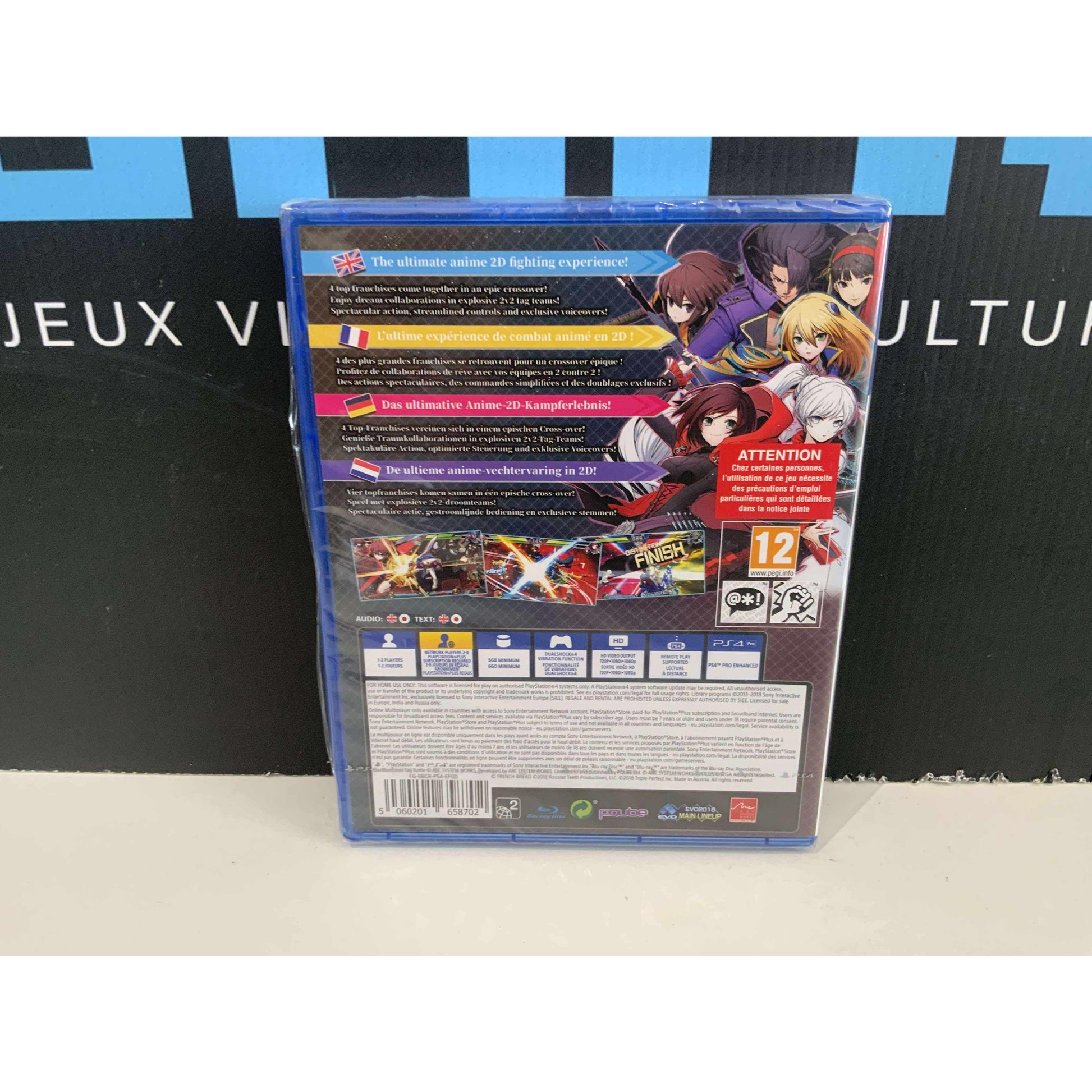 BlazBlue Cross Tag Battle – PS4 Neuf