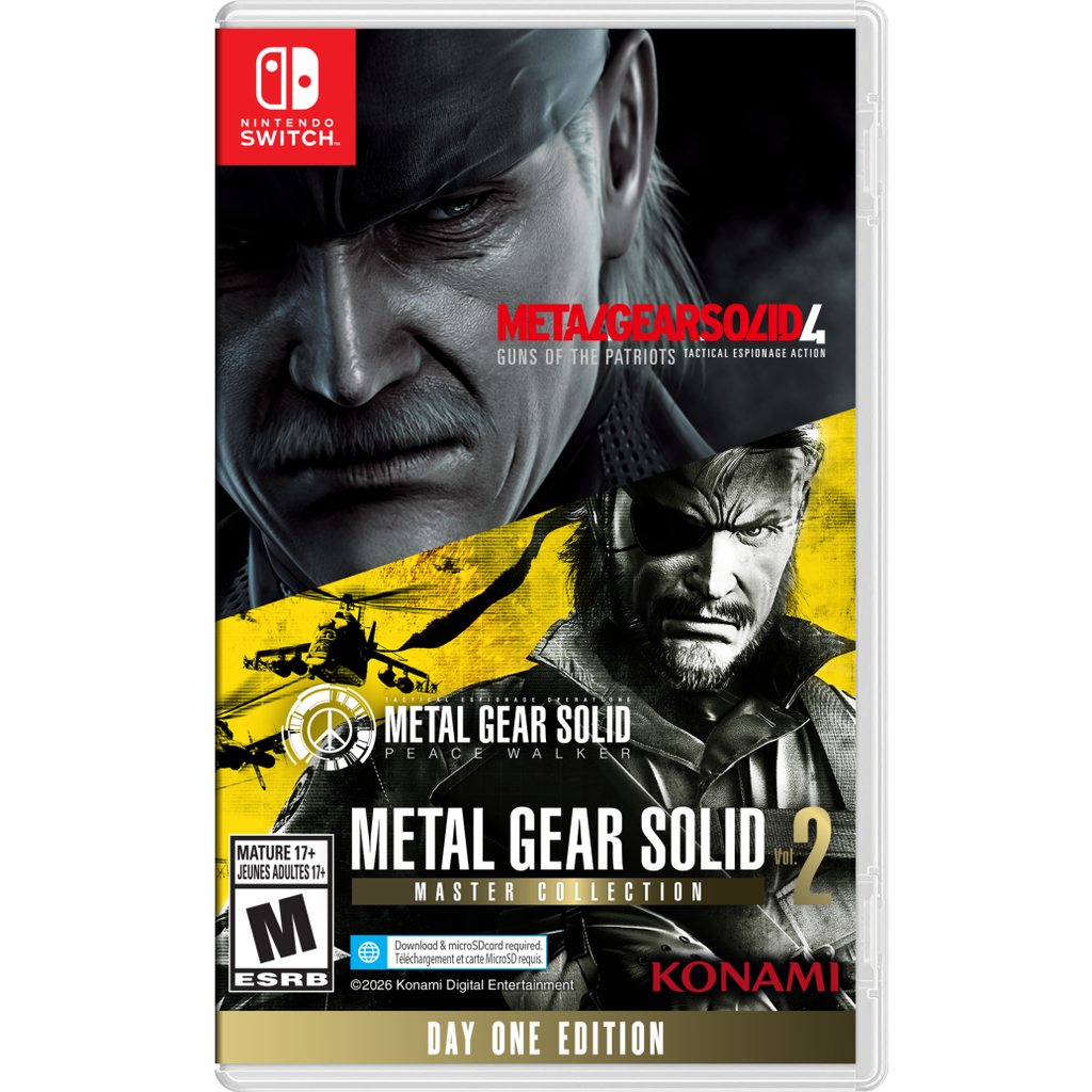 Metal Gear Solid : Master Collection Vol. 2  - Switch  En précommande sortie le 27 Août 2026