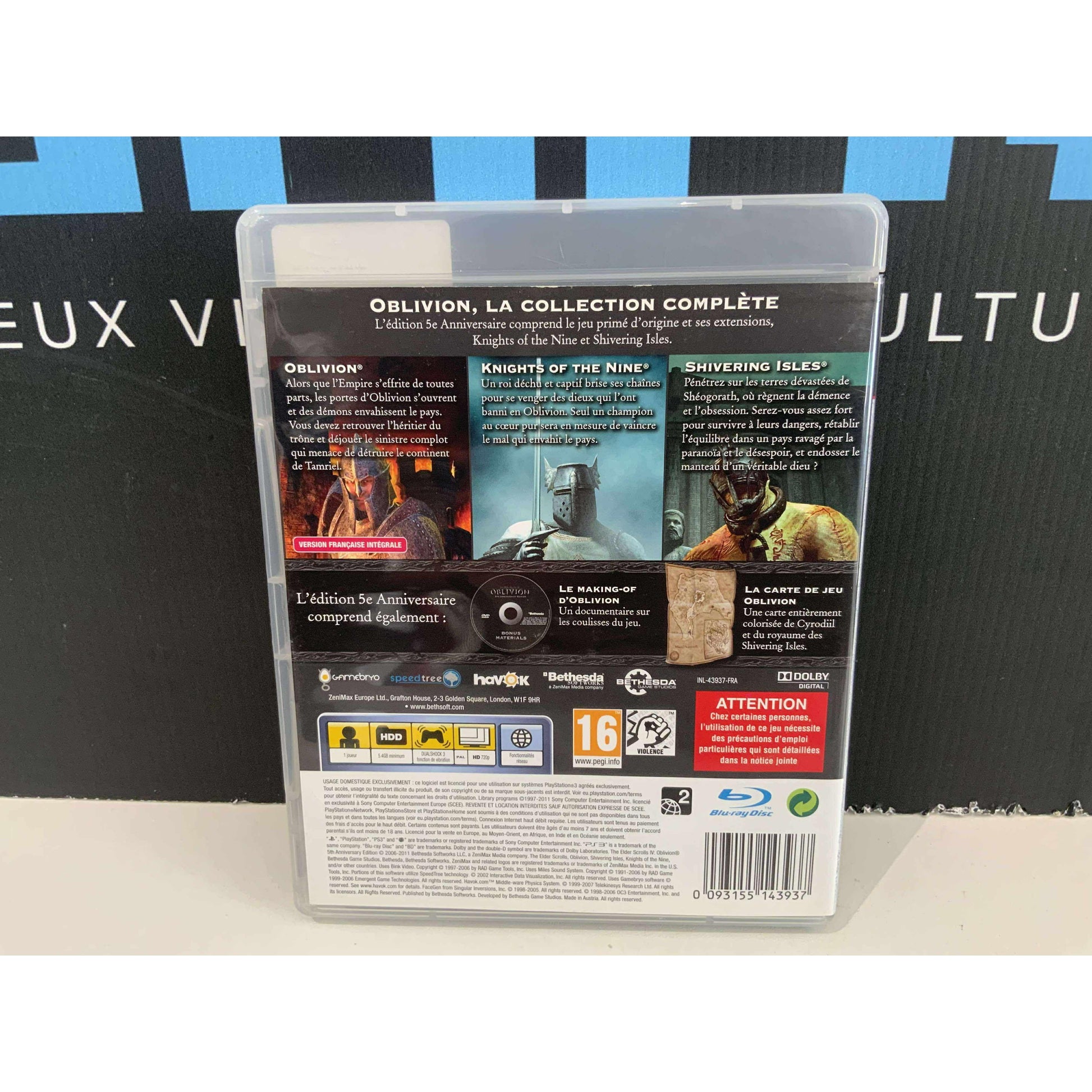 The Elder Scrolls IV Oblivion – PS3 Complet TBE