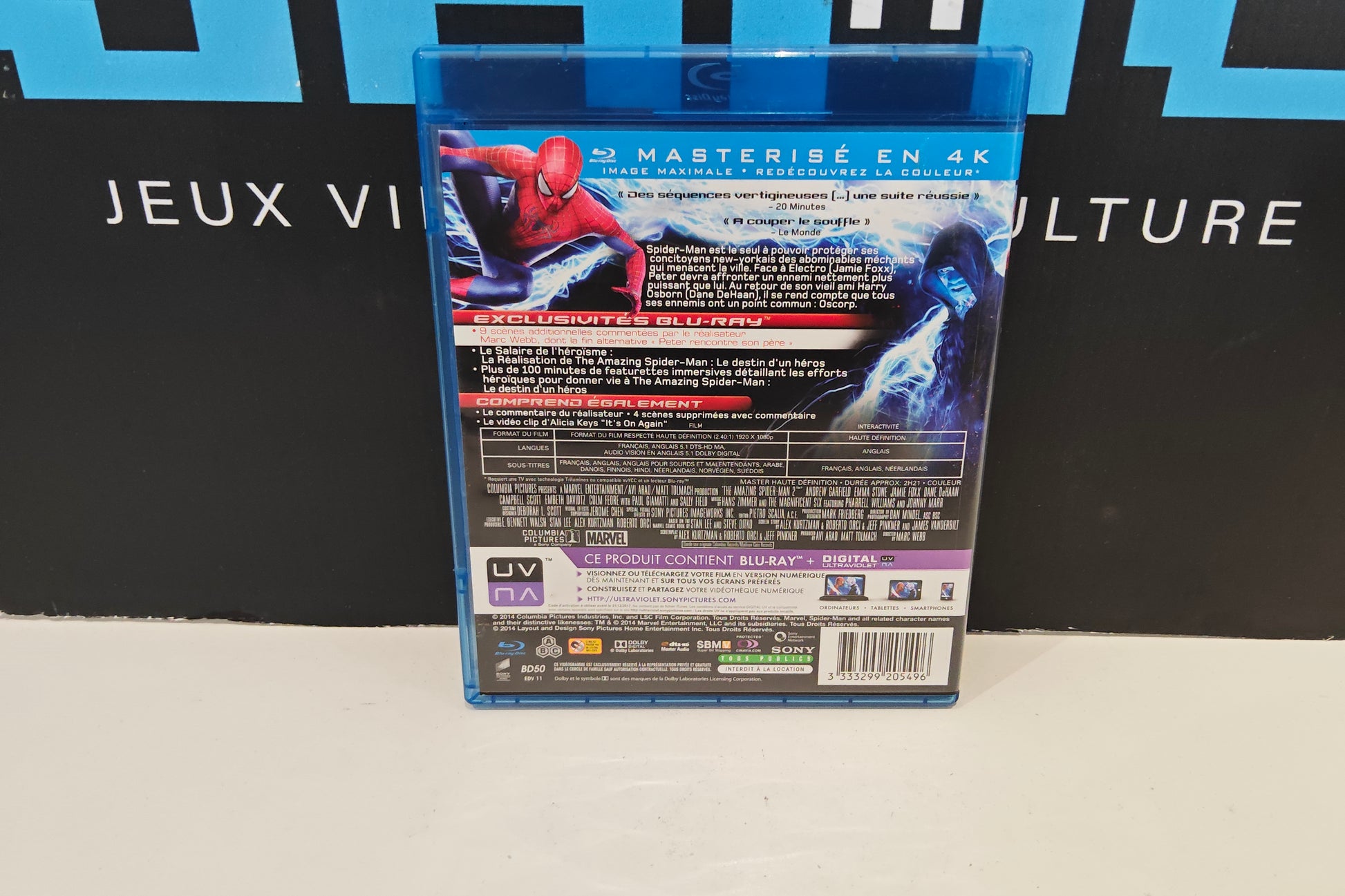 The Amazing Spiderman le destin d'un héros  - Blu Ray