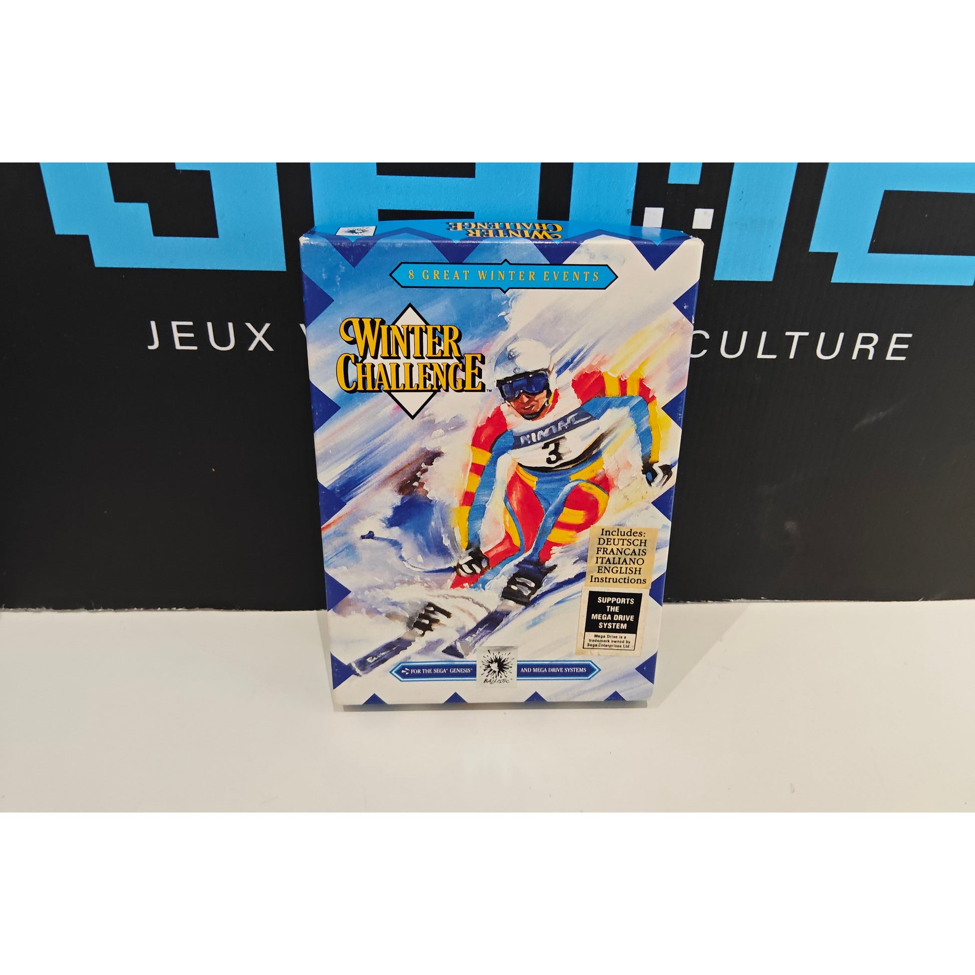 winter challenge megadrive