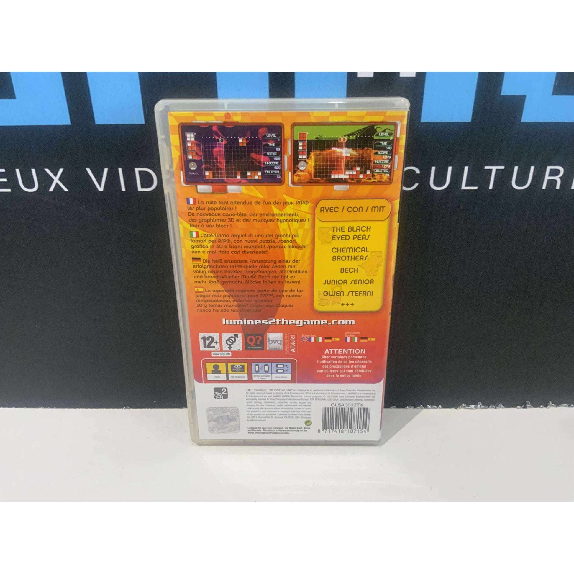 Lumines II – PSP TBE