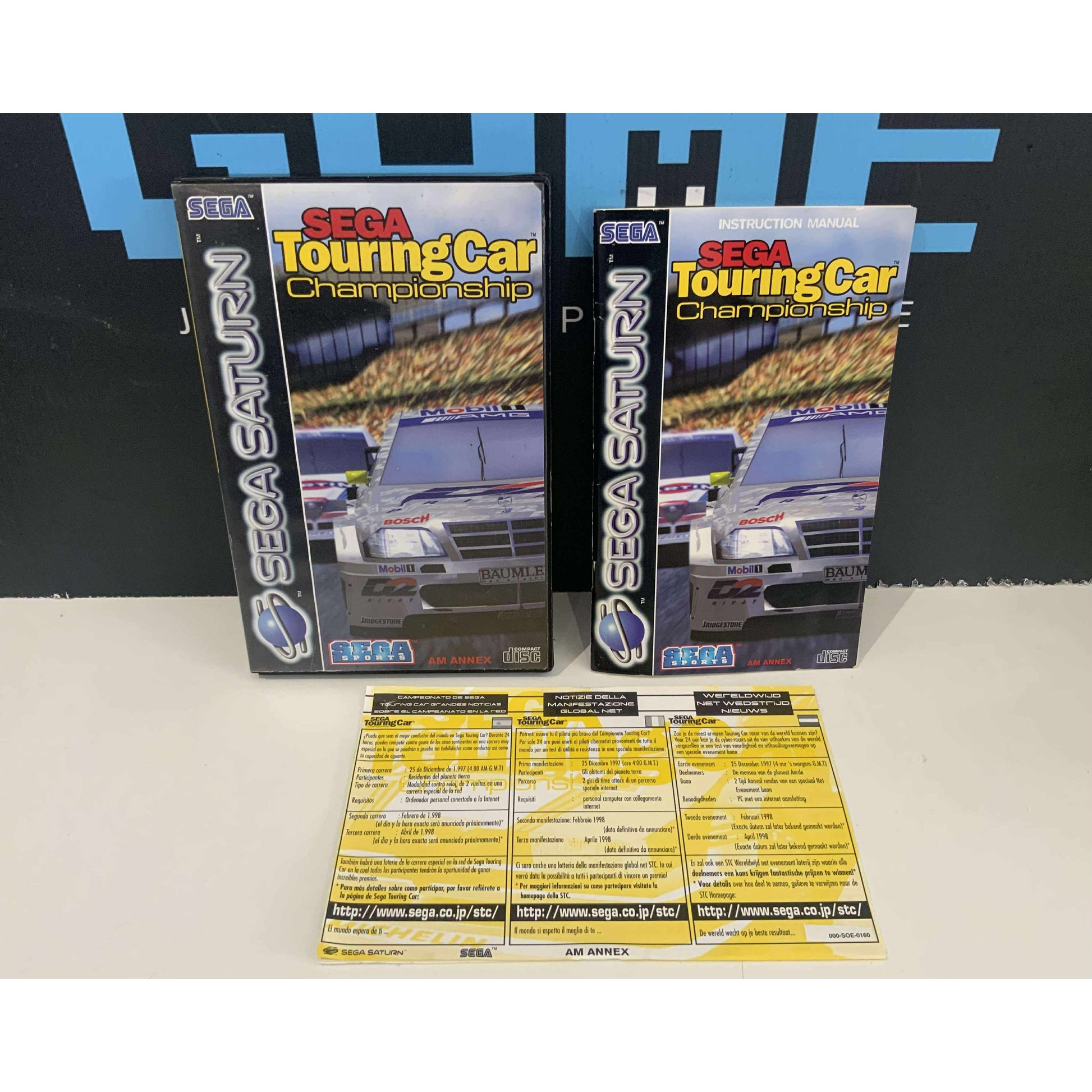 Sega Touring Car Championship Saturn BE Complet
