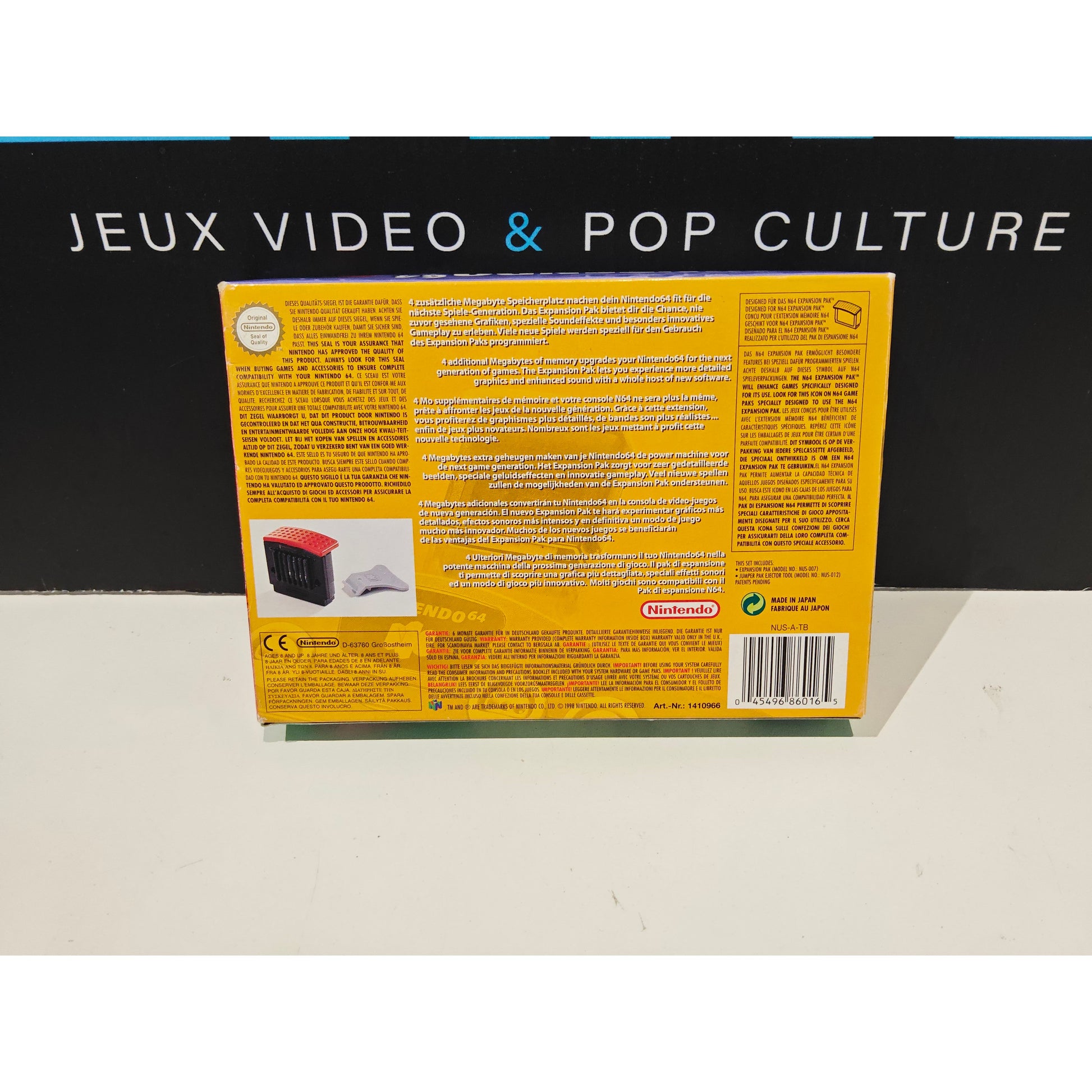 Expansion pak en boite - Nintendo 64