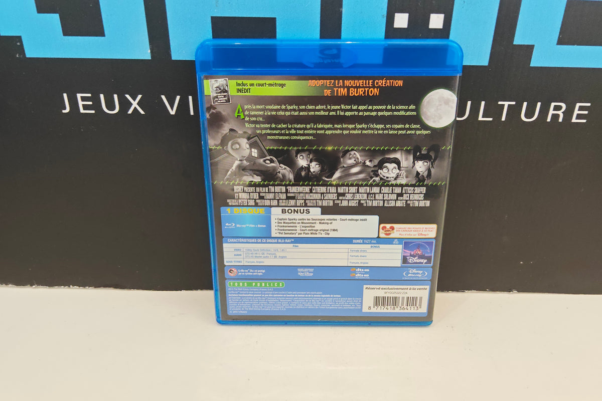 Frankenweenie  - Blu Ray