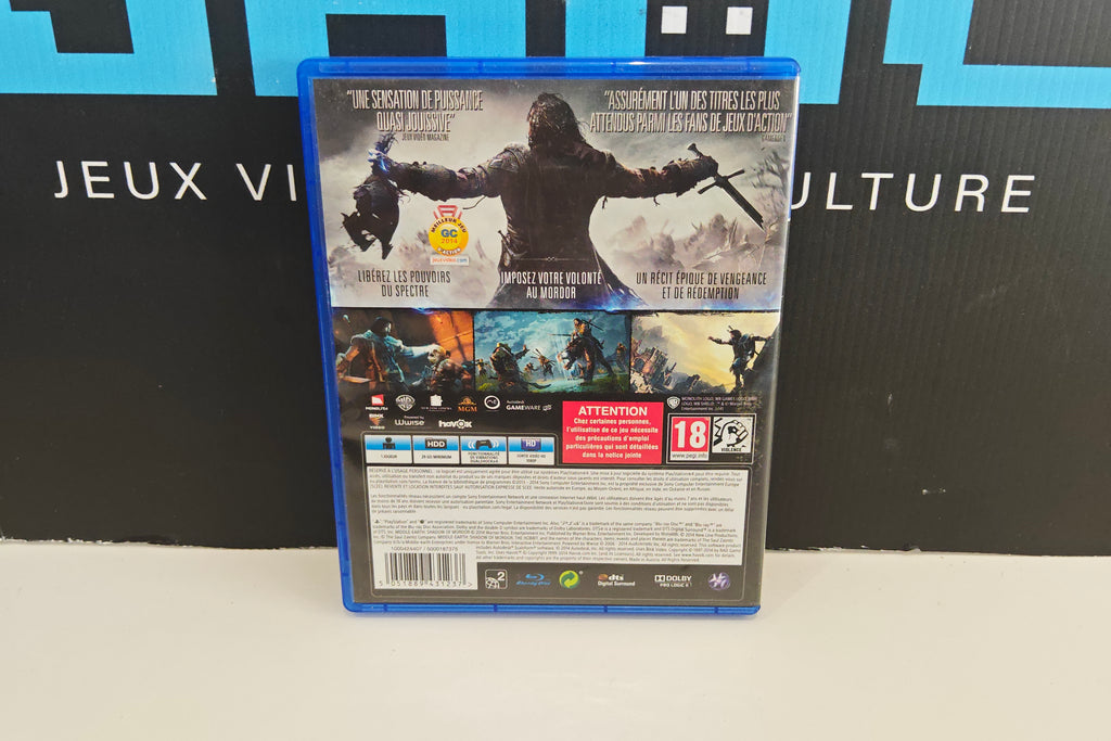 La Terre du Milieu : L'Ombre du Mordor – PS4