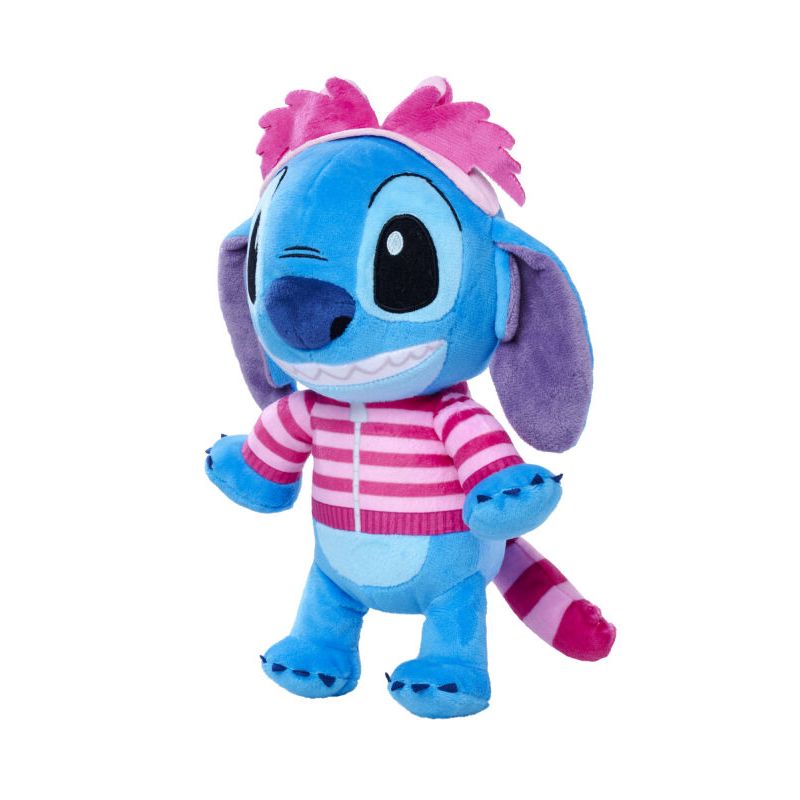 Peluche Stitch 25cm déguisé en Cheshire Cat