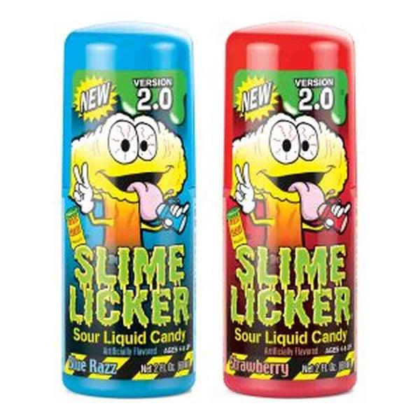 Toxic Waste Slime Licker Blue Raspberry & Strawberry