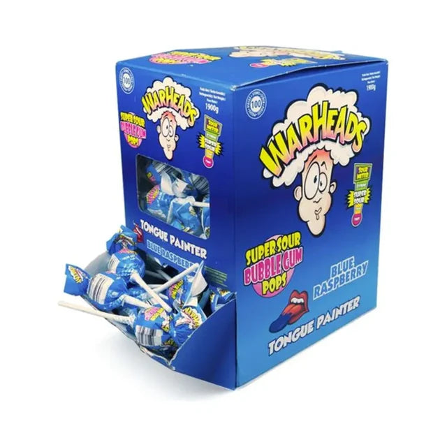 Warheads Bubblegum Pop Blue Raspberry